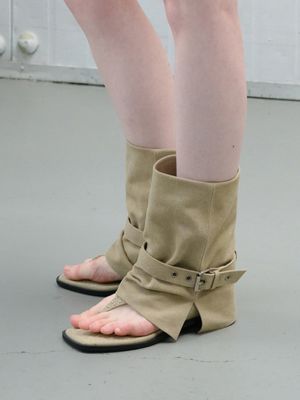 Terre Sandal Boots in Beige WA6SD017-91