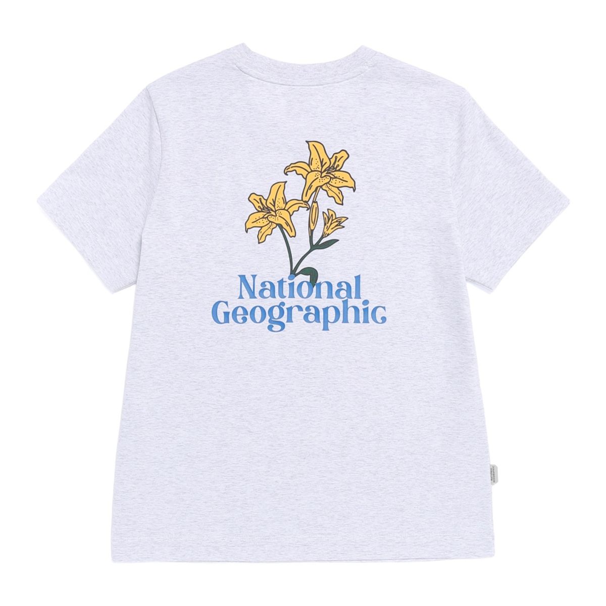 내셔널지오그래픽(NATIONALGEOGRAPHIC) N262WTS981 [AEROSILVER] 여성 아비스 그래픽 반팔 티셔츠 LM/GREY