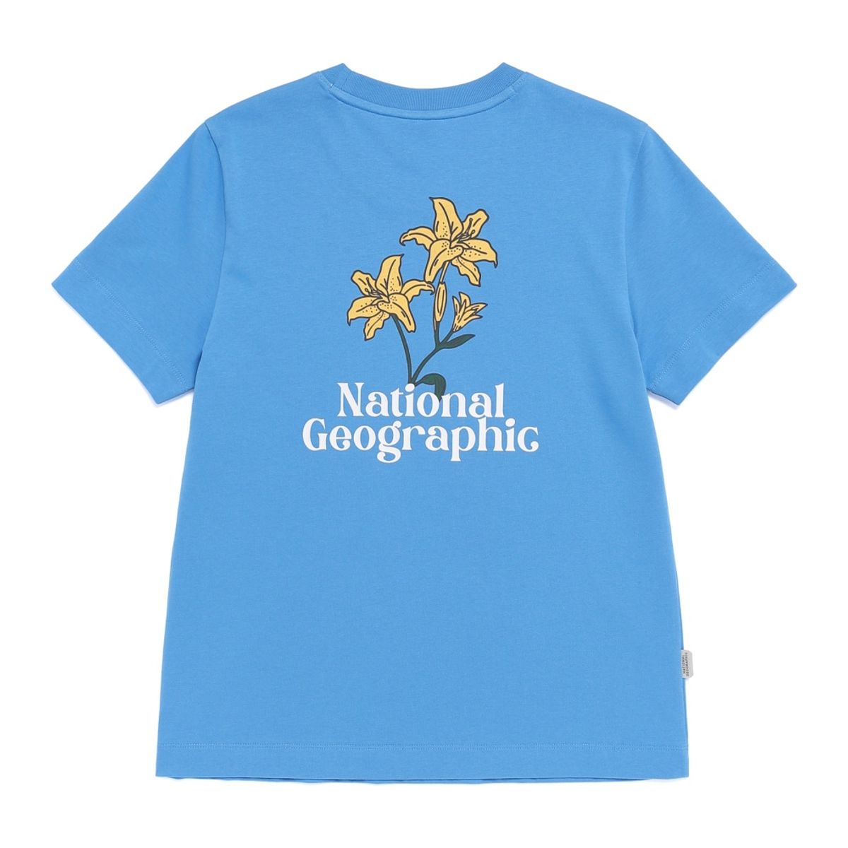 내셔널지오그래픽(NATIONALGEOGRAPHIC) N262WTS981 [AEROSILVER] 여성 아비스 그래픽 반팔 티셔츠 MARINE BLUE