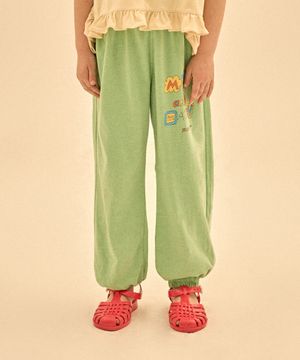 믹스앤매치 피그 알라딘 팬츠_라이트그린