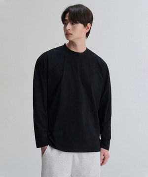 리사이클 트임 롱슬리브 (Black)