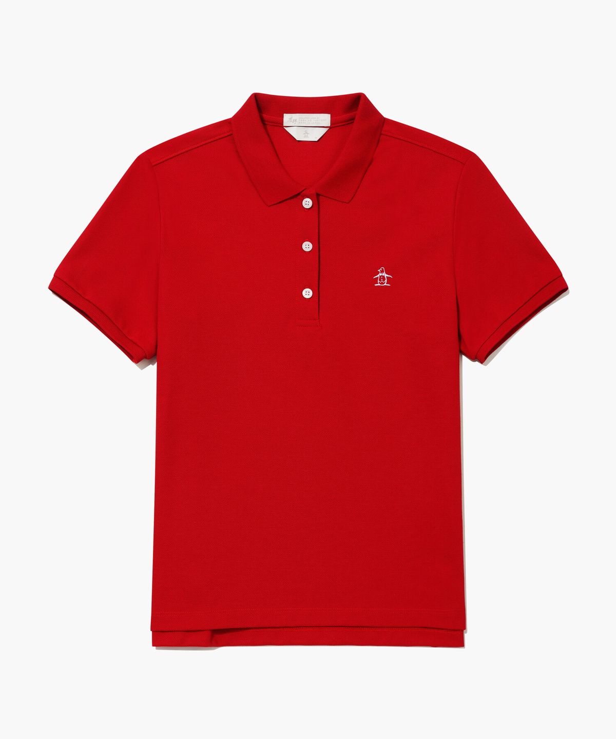 먼싱웨어(MUNSINGWEAR) 여성 10 YEARS 폴로 티셔츠 레드 MR212LTS41