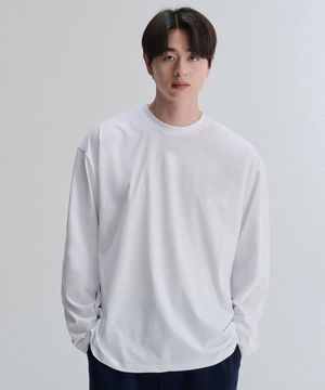 리사이클 트임 롱슬리브 (White)