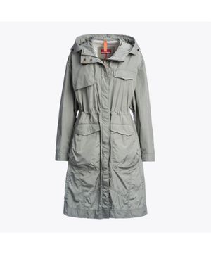 여성 후드 롱 라이트 자켓 하이안드라-Grey Fox (25SMPWJKWI34PJ0305)