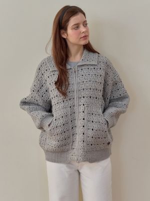 썬데이니트집업가디건 3color