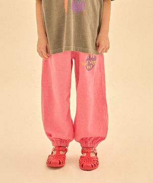 해피데이 피그 알라딘 팬츠_핑크