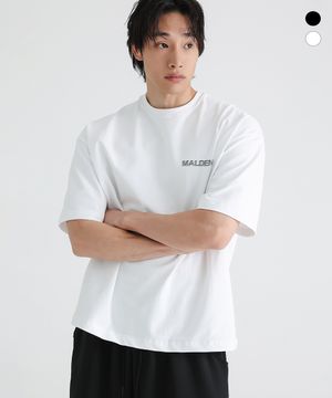 노이즈 그래픽 오버핏 티셔츠