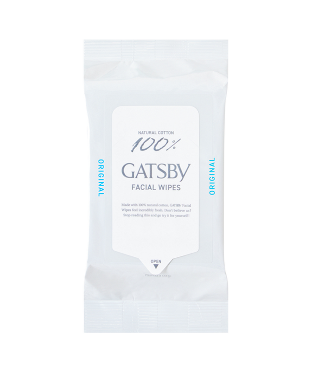 갸스비(GATSBY) [대용량] 갸스비 훼이셜 세안 바디 페이퍼 쿨 타입 42매