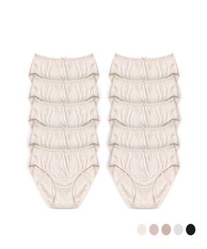 순면100% 면팬티 10매입_5color
