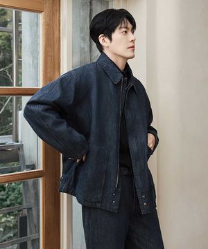 OVER DENIM 셔켓 점퍼 (FMMAA6307)