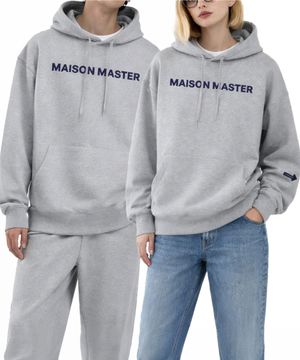 메종마스터 베이직 후드티 남여공용 그레이