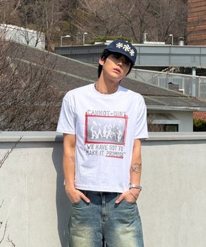 Marking Box Half T-Shirts White