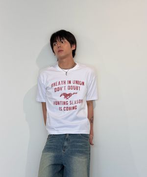 Vintage Horse Half T-Shirts White