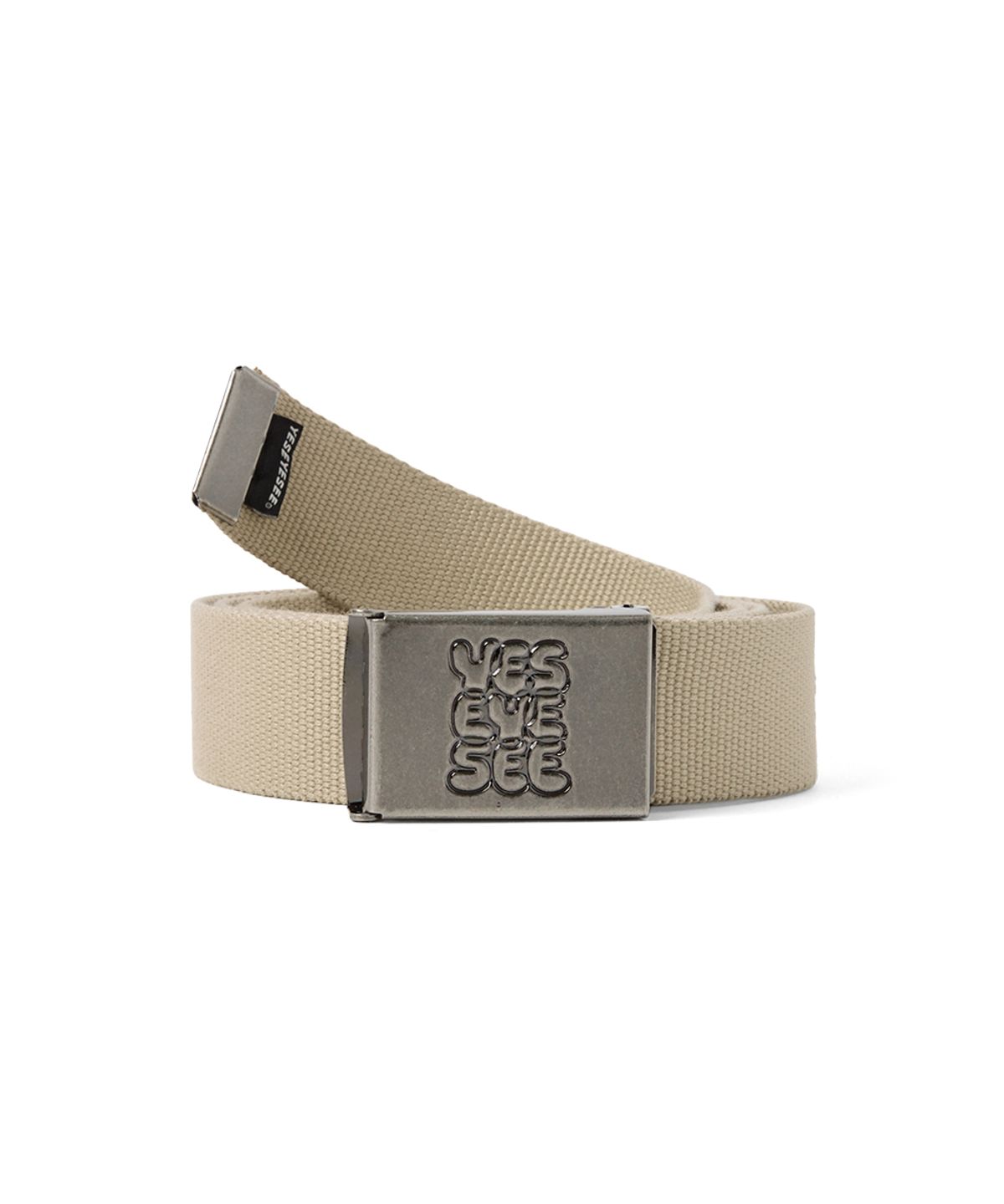 예스아이씨(YESEYESEE) Y.E.S Web Belt Beige