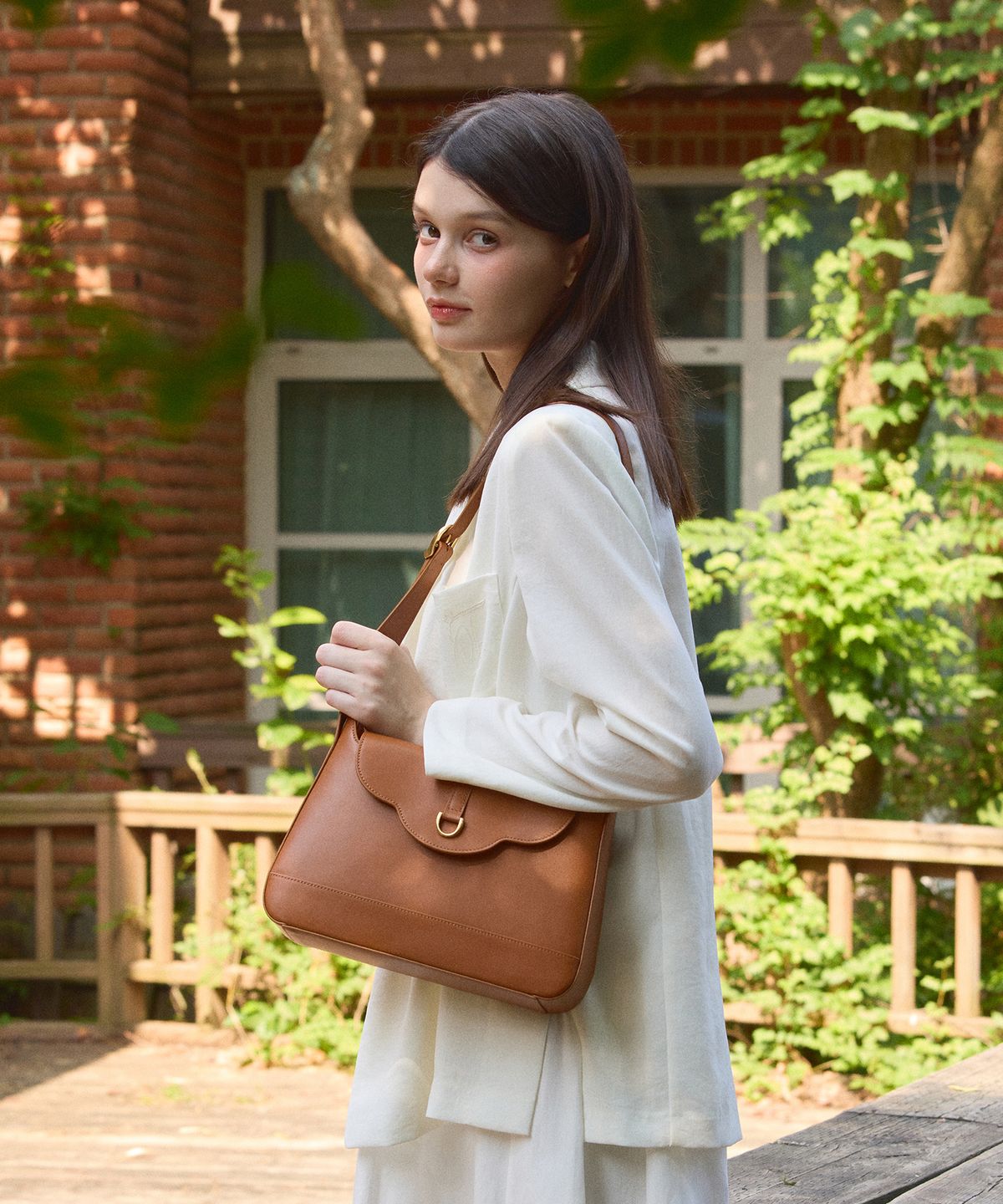 앤드희(ANDHEE) Rubo Bag_Tan Brown