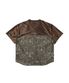 Y.E.S Skull Mesh Tee Brown