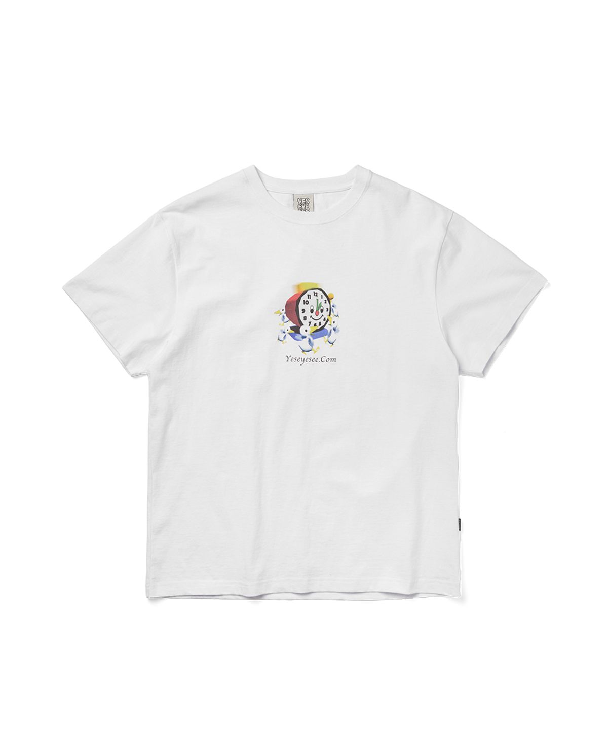 예스아이씨(YESEYESEE) Y.E.S Wake up Tee White