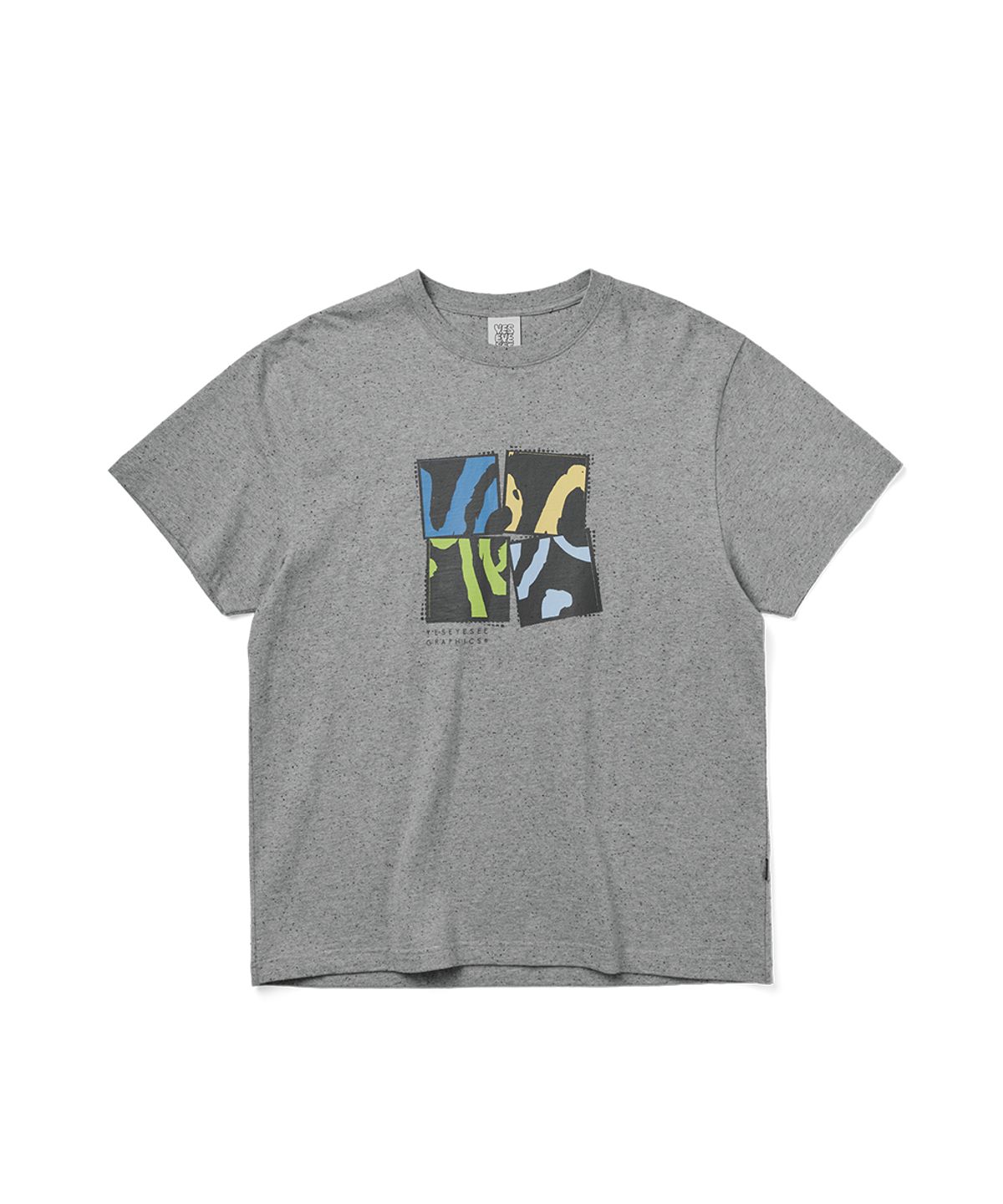 예스아이씨(YESEYESEE) Y.E.S Split Tee Grey