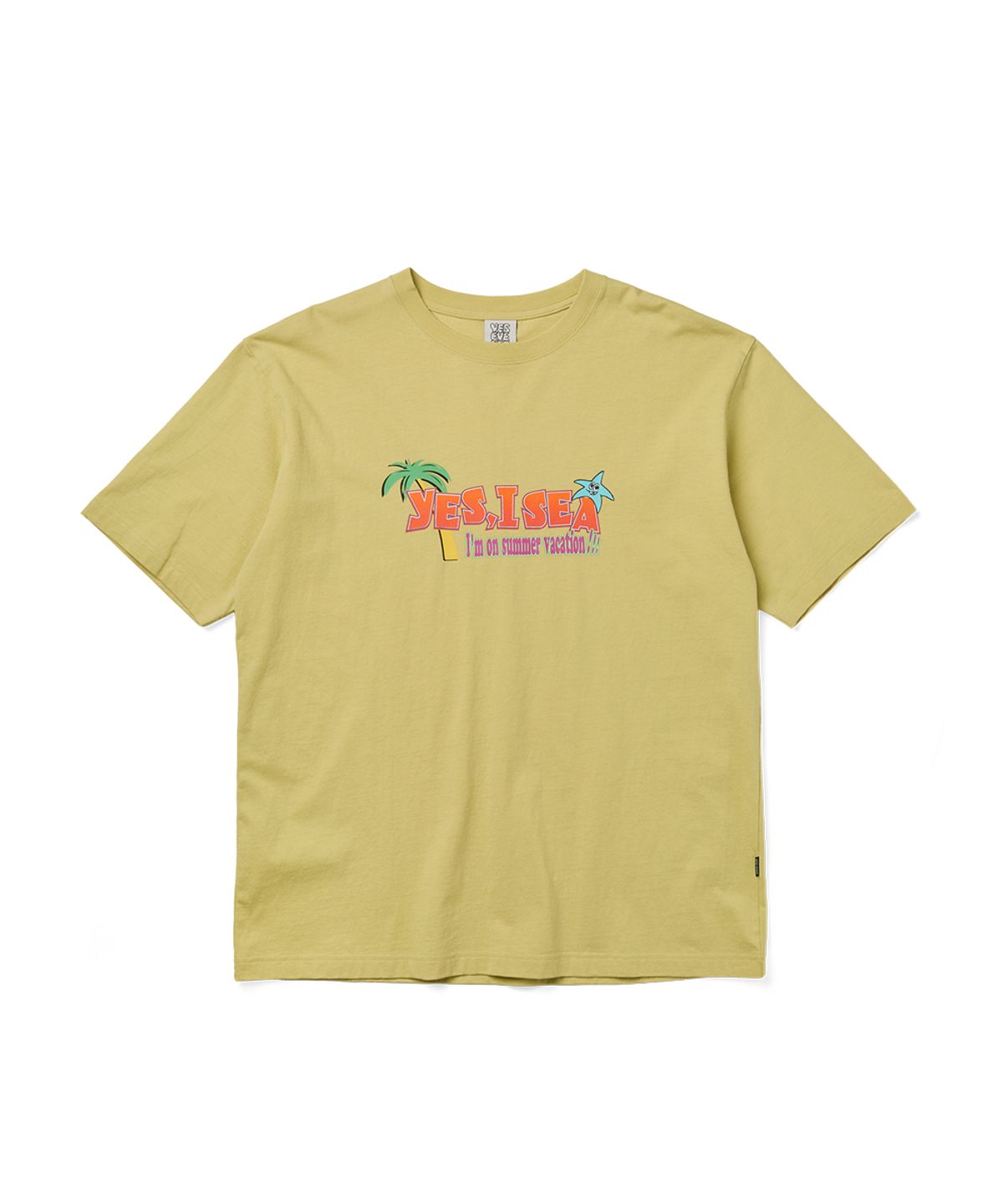 예스아이씨(YESEYESEE) Yes I Sea Tee Light Mustard