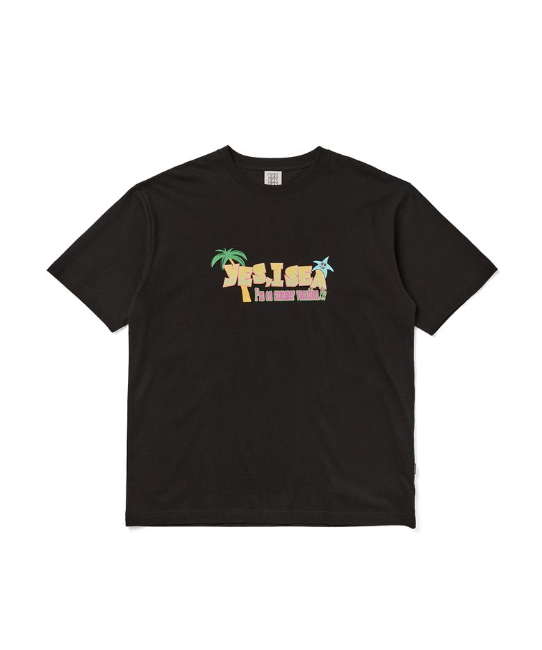 Yes I Sea Tee Black