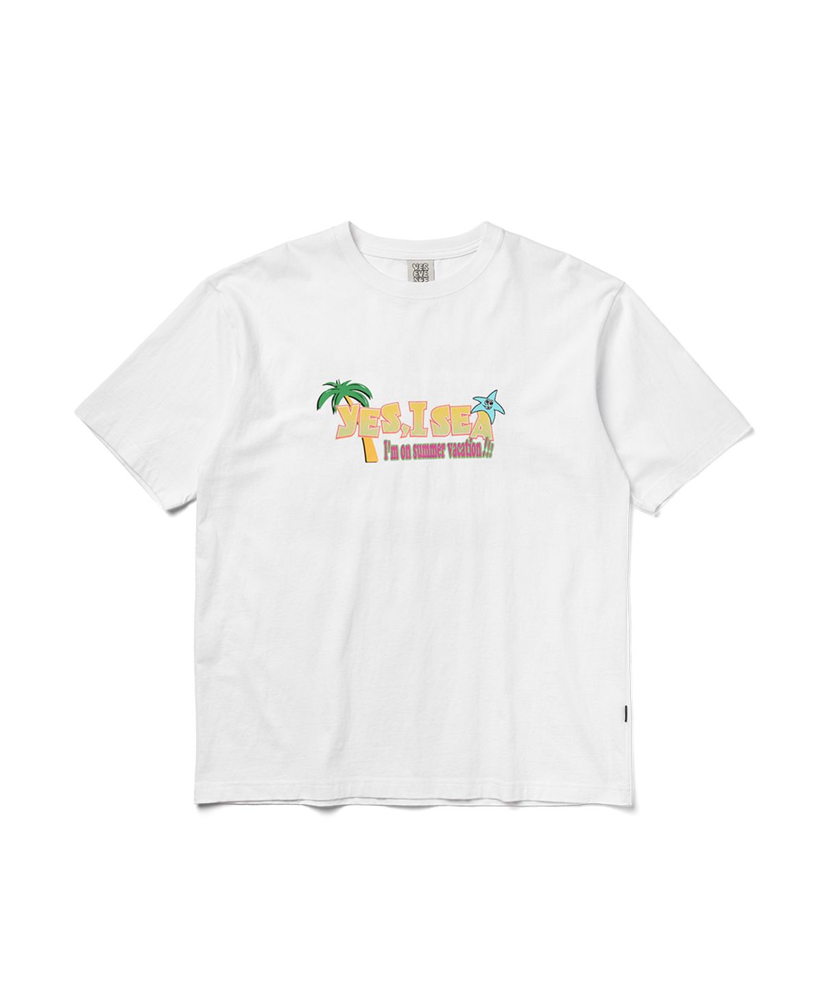 예스아이씨(YESEYESEE) Yes I Sea Tee White
