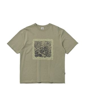 Y.E.S Spikewave Tee Khaki