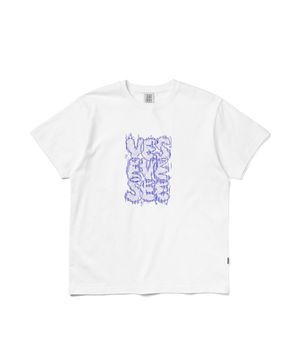 C-Logo Dot Tee White