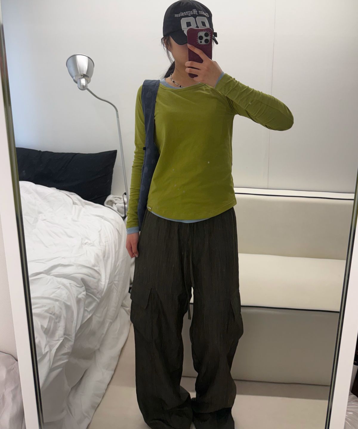 포에브(POEV) Hazy Cargo Pants - Dark Brown
