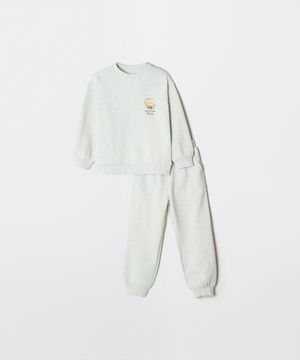 [키즈] (망그러진곰) 상하세트 (기모)(OATMEAL MELANGE)_SPSMG11KU1