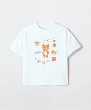 [키즈] (리락쿠마) 반팔 티셔츠(MIX)_SPRLG24KU5