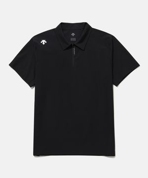 트레이닝 쿨링 트리코트 폴로 반팔 티셔츠 블랙 SR211TPS41