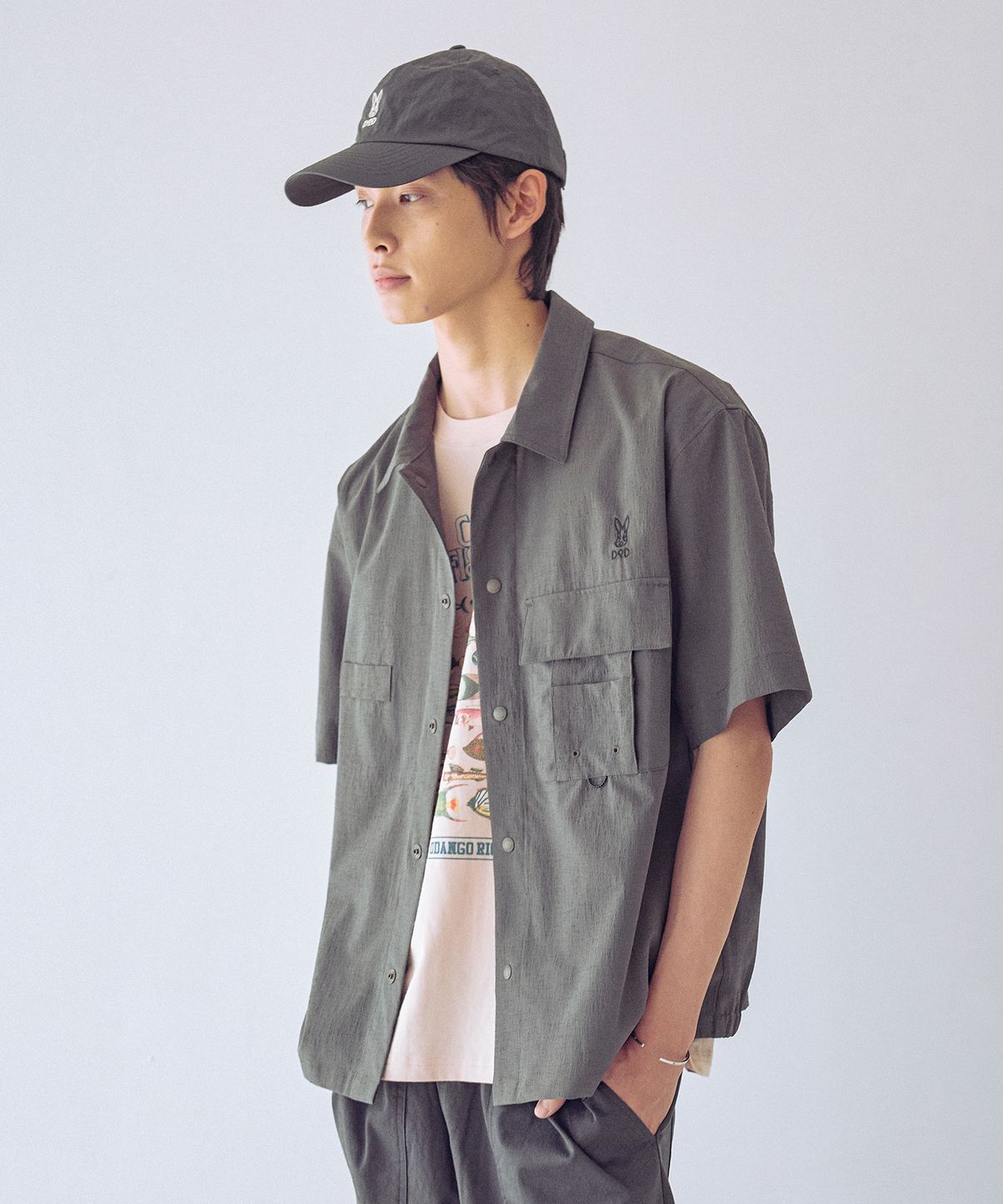 디오디(DOD) 젠클 슬럽 셔츠(BROWN)