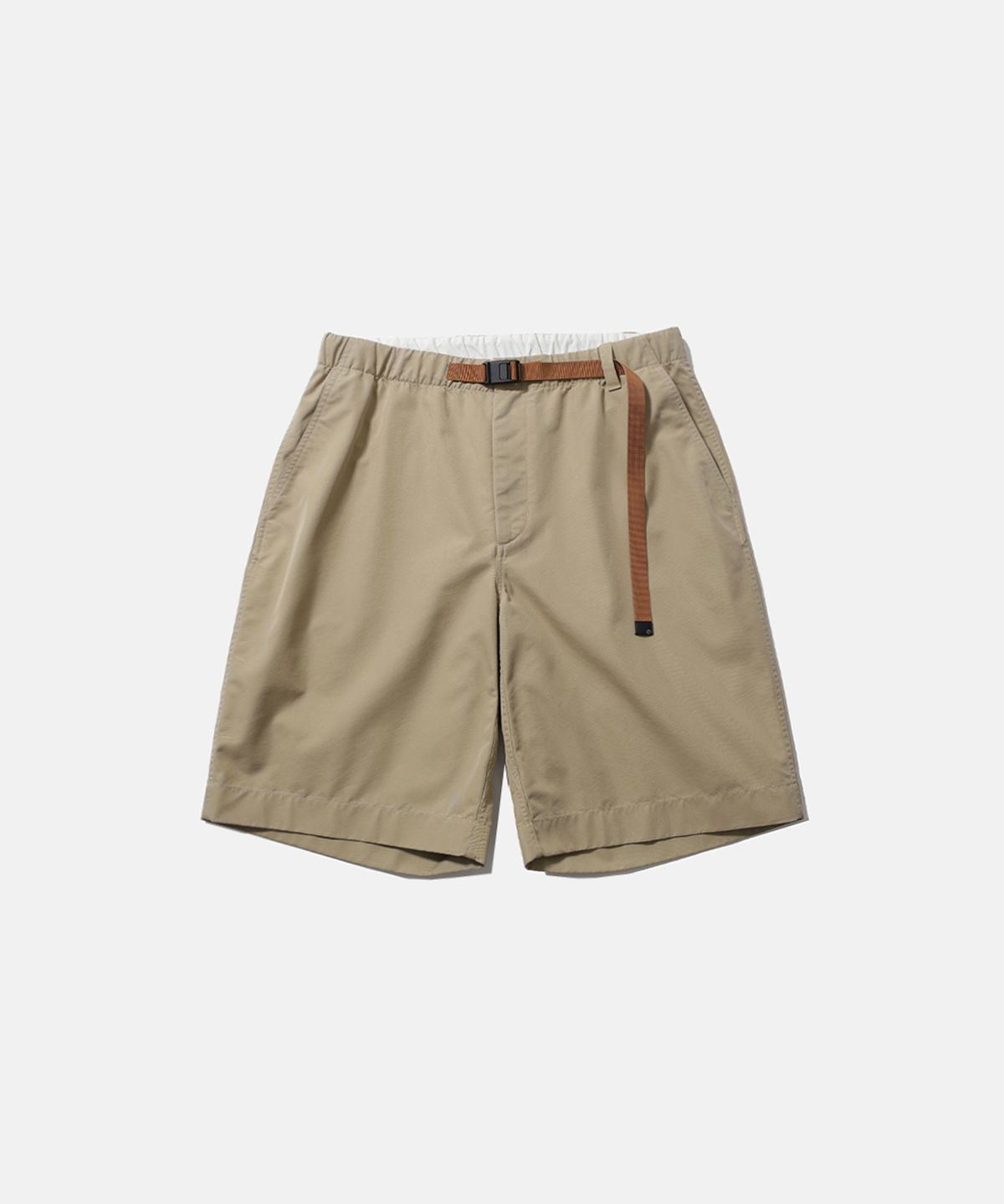 모이프(MOIF) [SS26] COMFY SKATER SHORTS / PALE KHAKI