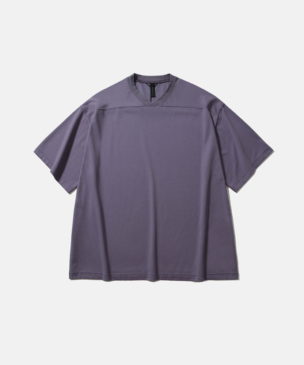 모이프(MOIF) [SS26] WIDE VARSITY H/S TEE / DRIED LAVENDER
