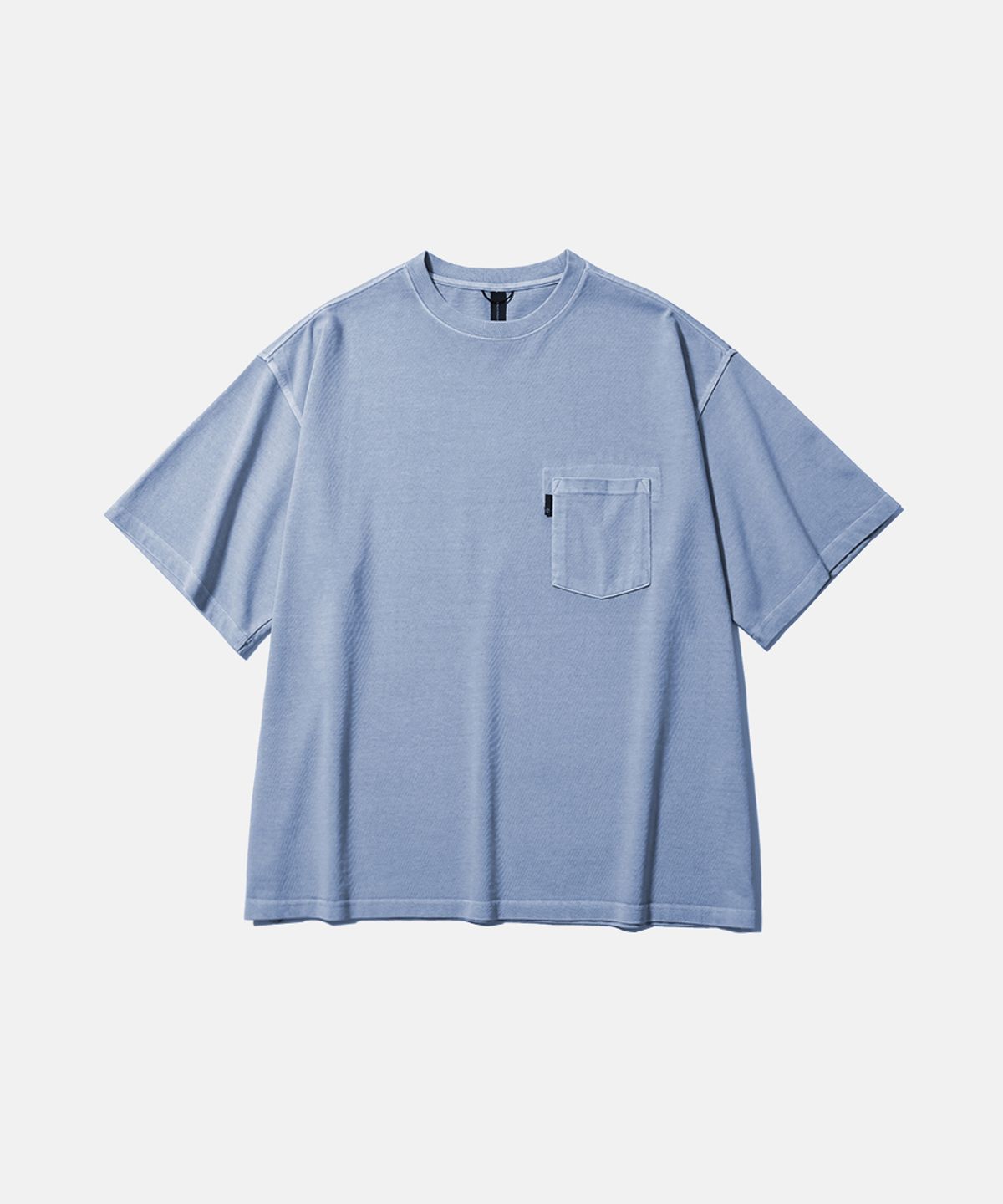 모이프(MOIF) [SS26] GARMENT DYED H/S TEE / DYED SKY BLUE