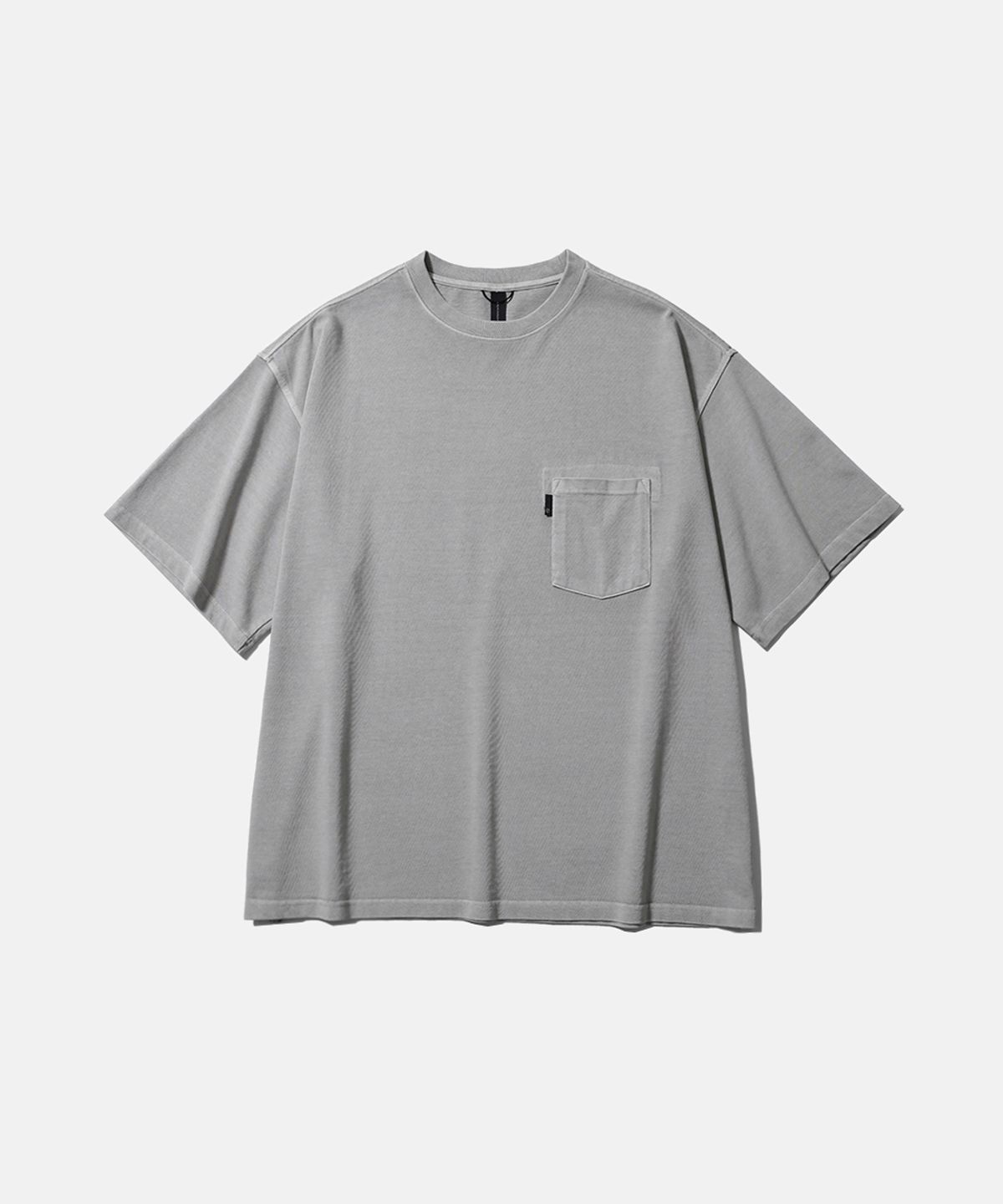 모이프(MOIF) [SS26] GARMENT DYED H/S TEE / DYED GRAY