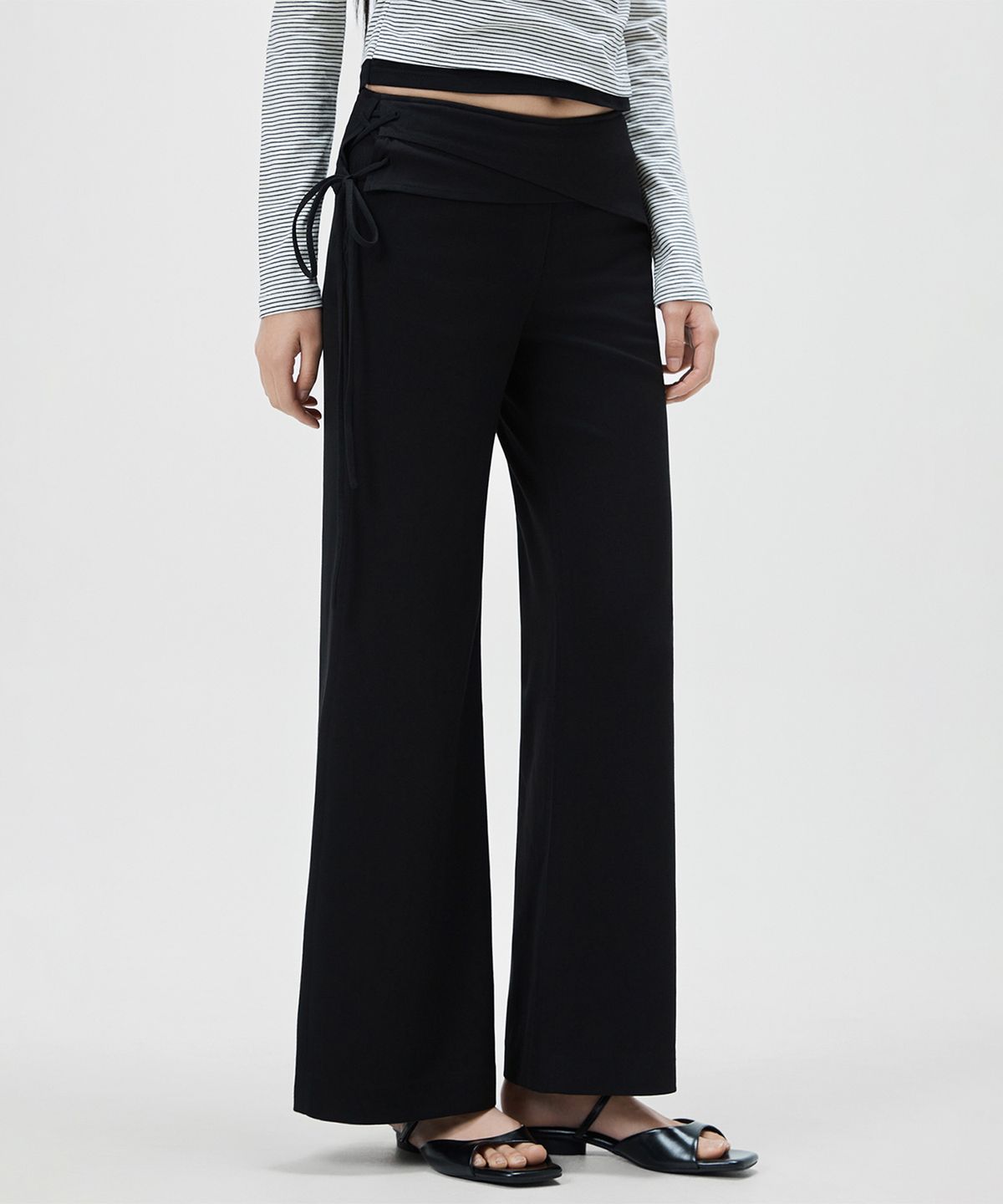 미쏘(MIXXO) 레이어드 팬츠_MIWTWG416C