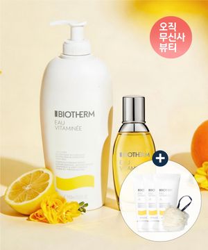 오 비타미네 바디 밀크 400ml & 미스트 50ml 세트 (+바디샤워 150ml, 샤워볼 증정)
