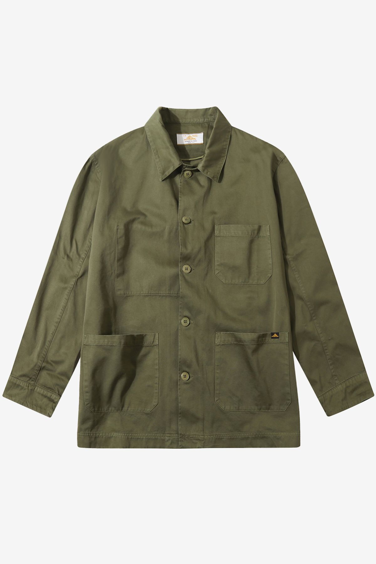 르몽생미셸(LE MONT ST MICHEL) (M)Gabardine Work Jacket_Khaki