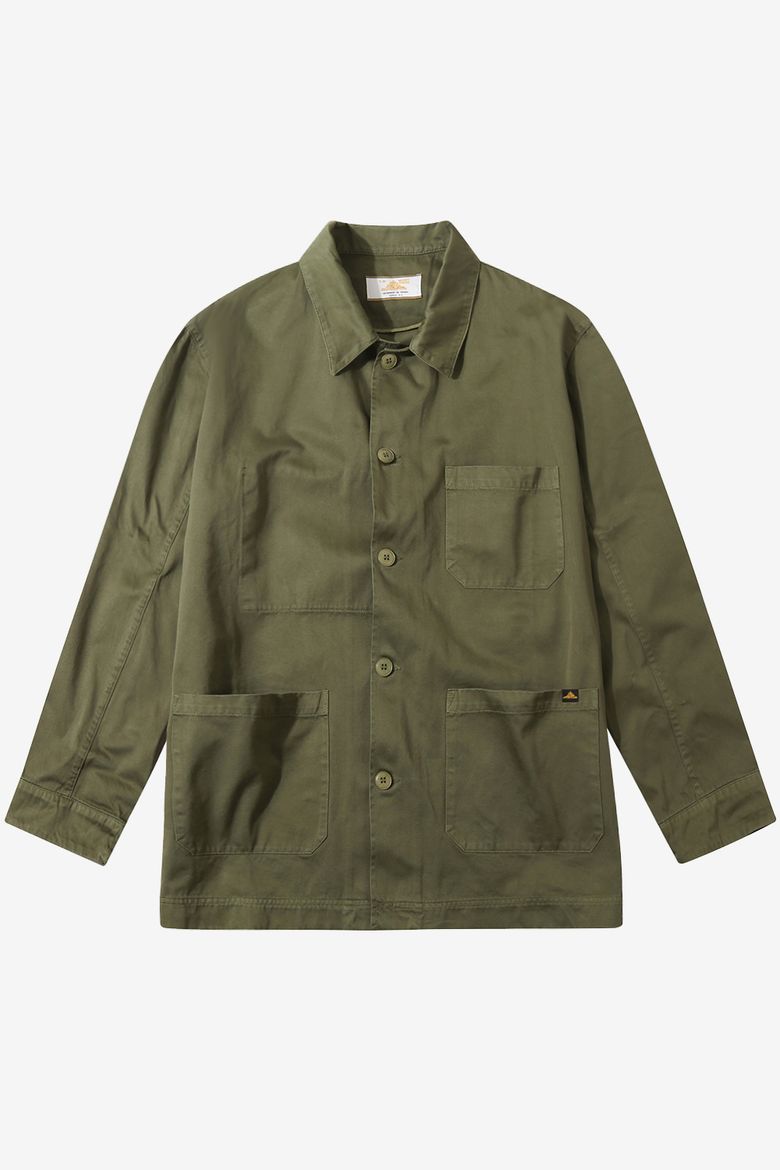 (M)Gabardine Work Jacket_Khaki