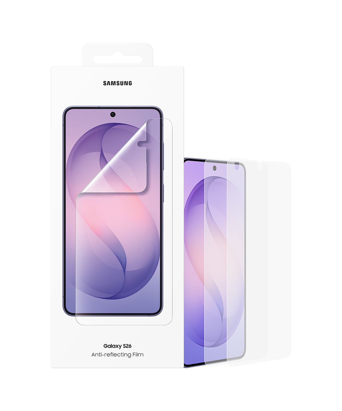 삼성전자(SAMSUNG ELECTRONICS) 삼성 갤럭시 S26 AR 스크린 프로텍터 액정보호필름 지문방지 저반사