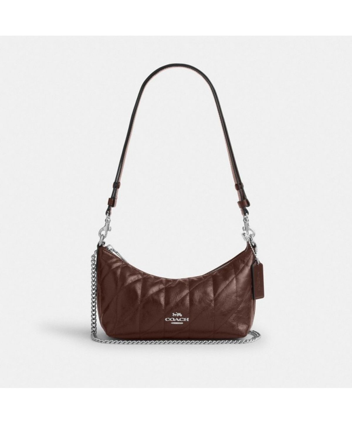 코치(COACH) 케이틀린 숄더 백 위드 퀼팅 CDZ88 SVMPL