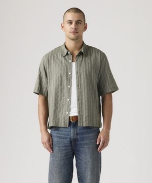 숏슬리브 라마 박시 셔츠_005GH-0002