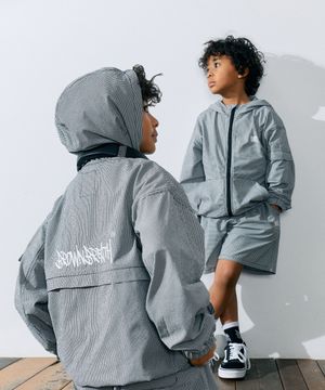 KIDS SEERSUCKER WINDBREAKER SETUP