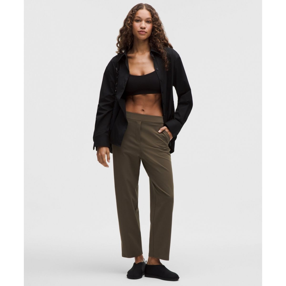 룰루레몬(LULULEMON) 데이드리프트 하이라이즈 테이퍼드 팬츠 *레귤러  OVBR