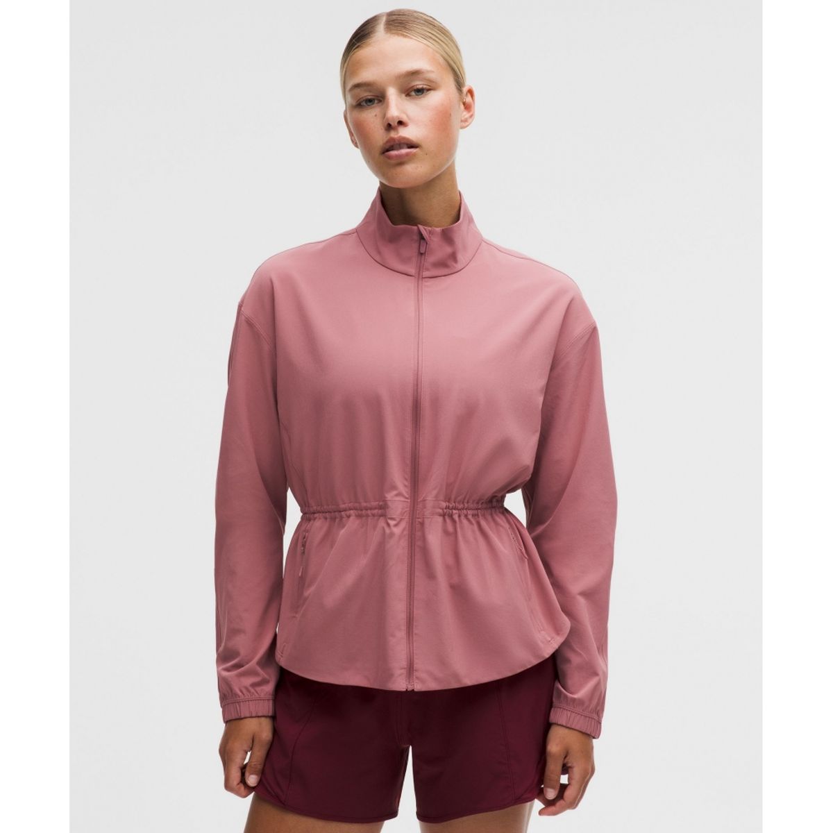 룰루레몬(LULULEMON) UV 프로텍티브 신치 웨이스트 러닝 재킷  DUSK