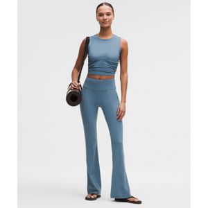 그루브 하이라이즈 플레어드 팬츠 위드 포켓 32.5inch  STLB