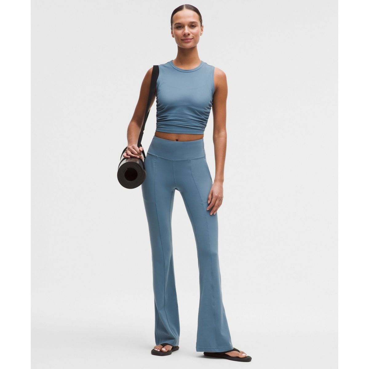 룰루레몬(LULULEMON) 그루브 하이라이즈 플레어드 팬츠 위드 포켓 32.5inch  STLB