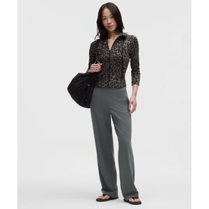 그루브 하이라이즈 와이드 레그 팬츠 *아시아 핏  ONGE