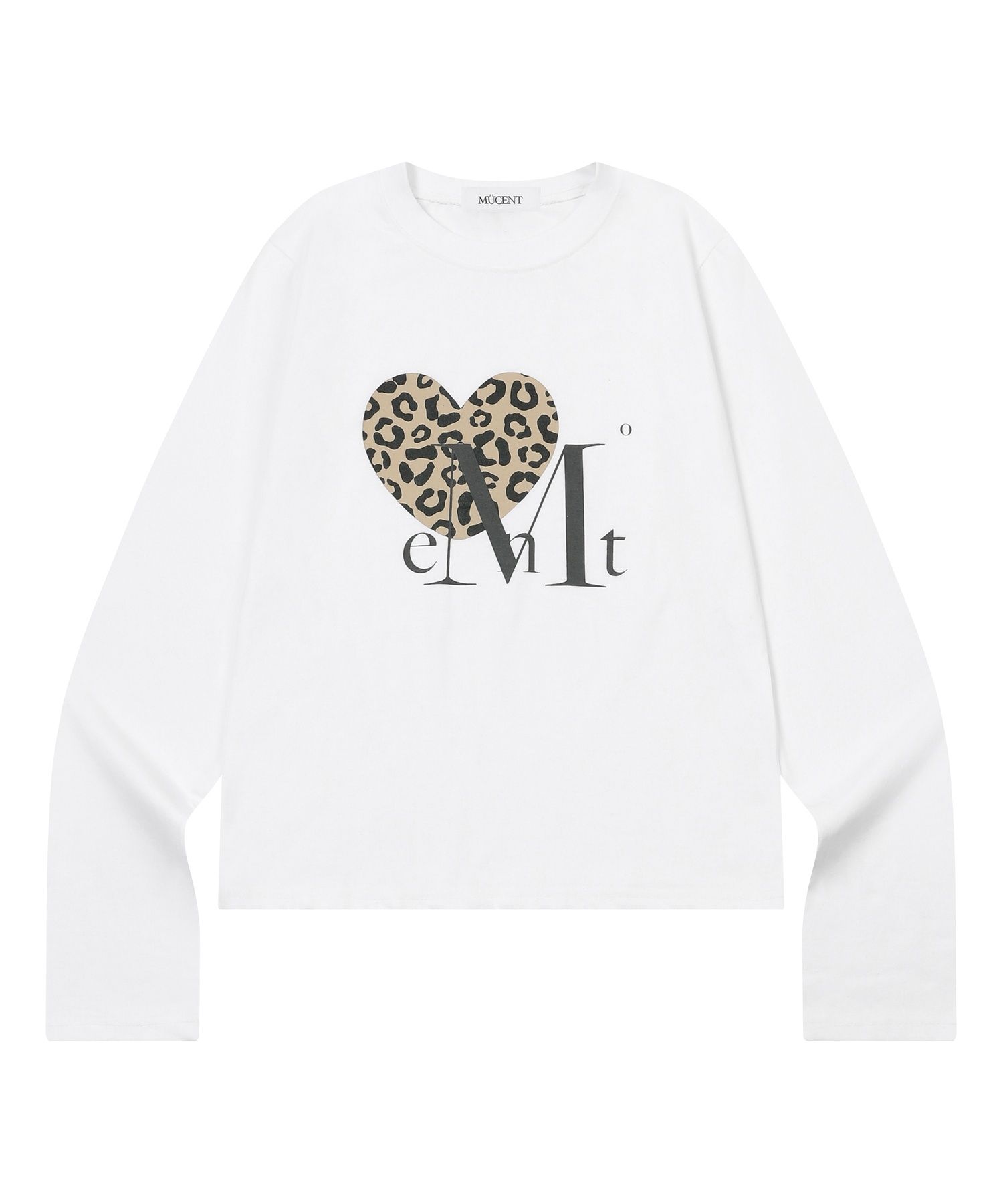 MUSINSA公式 | MUCENT シエラヒョピハートロングスリーブTシャツ（2